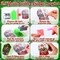 30 Pcs Christmas Diamond Painting Magnets Kits Winter Adult